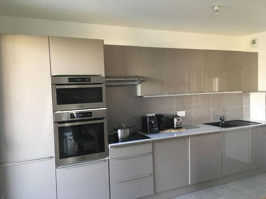 Appartement 87 M2 - 3 Chambres - 6 Personnes - Proche Paris - Parking Gratuit Asnieres-sur-Seine Exterior photo